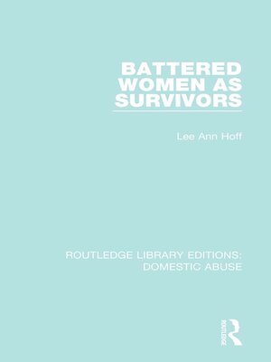 cover image of Battered Women as Survivors